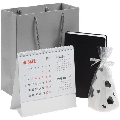 Купить Набор Happy New, черный с нанесением