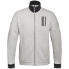 Купить Куртка тренировочная мужская SID TT, серый меланж с нанесением логотипа