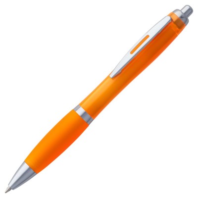 Купить Ручка шариковая Venus, оранжевая с нанесением
