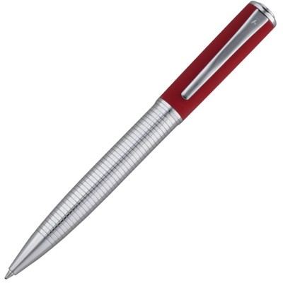 Купить Ручка шариковая Banzai Soft Touch, красная с нанесением