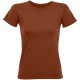 Купить Футболка женская REGENT FIT WOMEN, коричневая (терракотовая) с нанесением логотипа