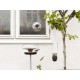 Купить Кормушка для птиц Bird Feeder Tube, подвесная, черная с нанесением логотипа
