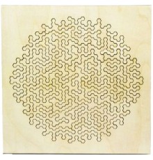Фрактальный пазл Puzzliki Asterisk Medium, 29 деталей