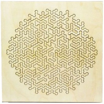 Купить Фрактальный пазл Puzzliki Asterisk Medium, 29 деталей с нанесением логотипа