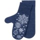 Купить Варежки Snow Fairy, синие (индиго) с нанесением логотипа