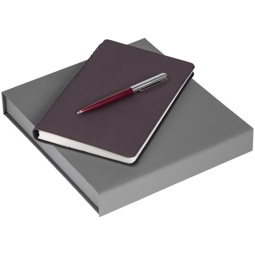 Купить Набор Scroll Writer, бордовый с нанесением логотипа