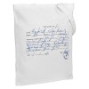 Купить Холщовая сумка Drama & Grammar, молочно-белая с нанесением логотипа