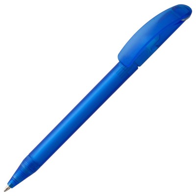 Купить Ручка шариковая Prodir DS3 TFF Ring, голубая с серым с нанесением