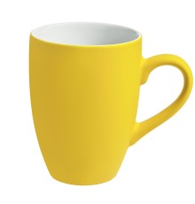 Кружка Best Morning c покрытием софт-тач, желтая