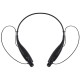Купить Bluetooth наушники stereoBand, черные с нанесением логотипа