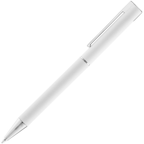 Купить Ручка шариковая Blade Soft Touch, белая с нанесением логотипа