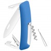 Купить Швейцарский нож D03, синий с нанесением логотипа