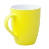 Купить Кружка Good Morning c покрытием софт-тач, желтая с нанесением логотипа
