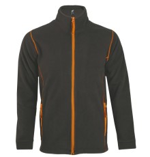 Куртка мужская NOVA MEN 200, темно-серая с оранжевым