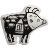 Купить Игрушка «Свинка, витающая в облаках», белая с нанесением логотипа
