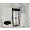 Купить Набор Mug Snug с термокружкой и чаем, белый с нанесением логотипа