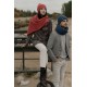 Купить Шапка Greta, красная (коралловая) с нанесением логотипа