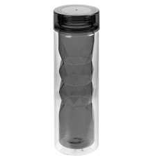 Бутылка для воды Gems Black Morion, черный морион