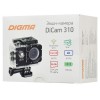 Купить Экшн-камера Digma DiCam 310, черная с нанесением логотипа