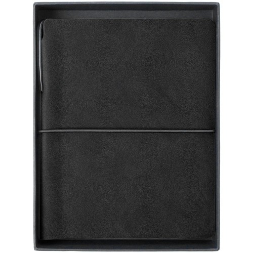 Купить Набор Business Diary Mini, черный с нанесением логотипа