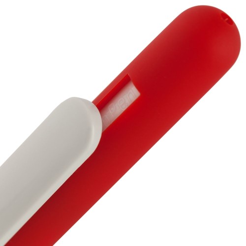 Купить Ручка шариковая Slider Soft Touch, красная с белым с нанесением логотипа Купить Ручка шариковая Slider Soft Touch, красная с белым с нанесением логотипа