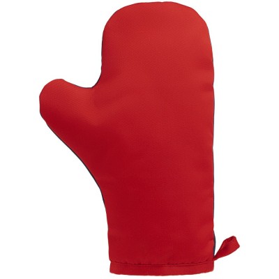 Купить Прихватка-рукавица «Акцент», красно-синяя с нанесением