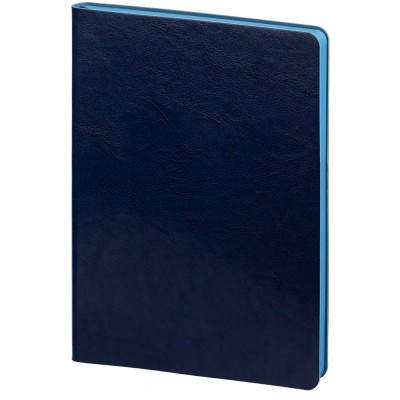 Купить Ежедневник Slip, недатированный, сине-голубой с нанесением