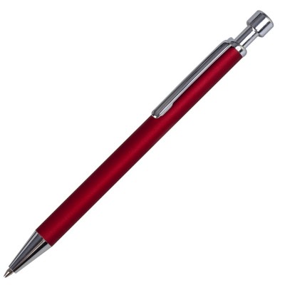 Купить Ручка шариковая Forcer, красная с нанесением