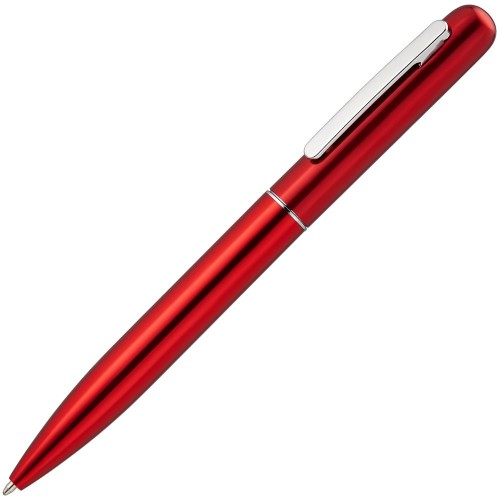 Купить Ручка шариковая Scribo, красная с нанесением логотипа