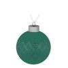 Купить Елочный шар King, 8 см, зеленый с нанесением логотипа