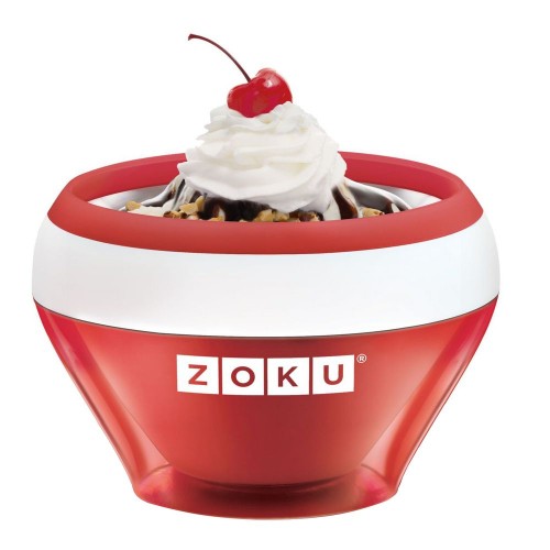 Купить Мороженица Ice Cream Maker, красная с нанесением логотипа