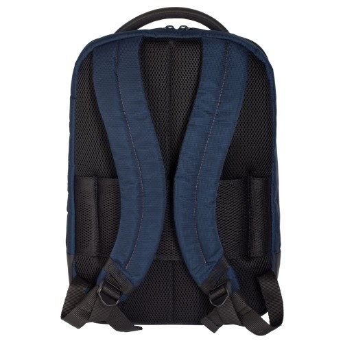 Купить Рюкзак для ноутбука Qibyte Laptop Backpack, синий с черными вставками с нанесением логотипа