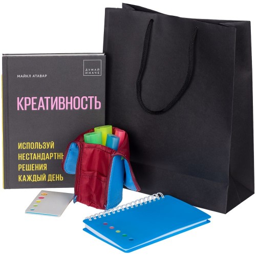 Купить Набор «Креативность», голубой с нанесением логотипа