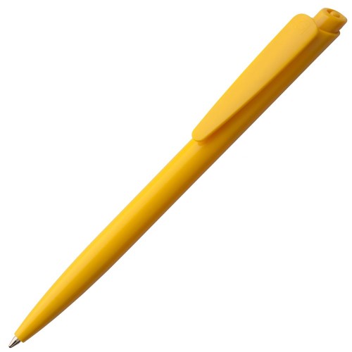 Купить Ручка шариковая Senator Dart Polished, желтая с нанесением логотипа