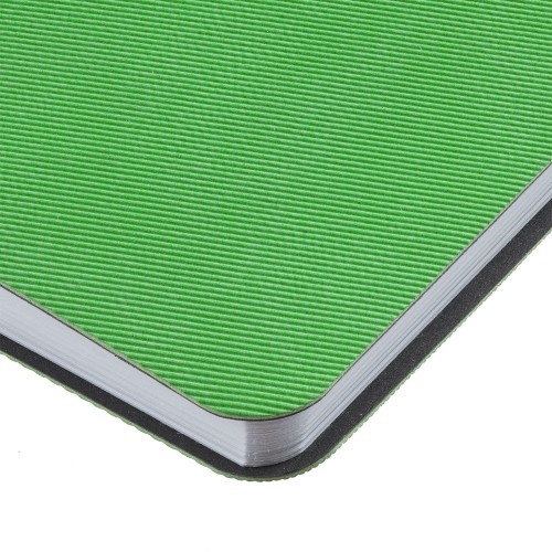 Купить Блокнот Twill, зеленый с нанесением логотипа Купить Блокнот Twill, зеленый с нанесением логотипа