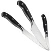 Купить Набор кухонных ножей Victorinox Forged Chefs, черный с нанесением логотипа