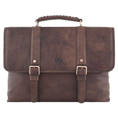 Купить Портфель Vintage, коричневый с нанесением