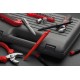 Купить Ручка шариковая Prodir QS30 PRP Working Tool Soft Touch, красная с нанесением логотипа