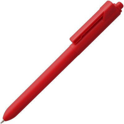 Купить Ручка шариковая Hint, красная с нанесением