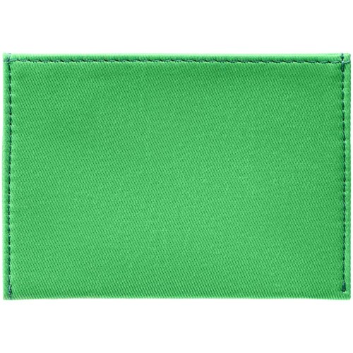Купить Чехол для карточек Twill, зеленый с нанесением логотипа