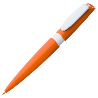 Купить Ручка шариковая Calypso, оранжевая с нанесением