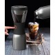 Купить Портативная кофеварка Cold Brew, серебристая с нанесением логотипа