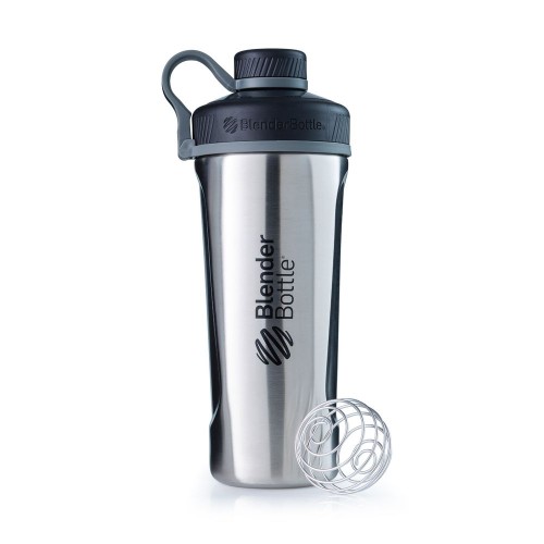 Купить Спортивный шейкер Radian Insulated Stainless, глянцевый стальной с нанесением логотипа