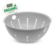 Купить Дуршлаг Palsby Organic, большой, серый с нанесением логотипа