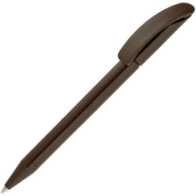 Купить Ручка шариковая Prodir DS3 TJJ Regenerated, серо-коричневая с нанесением