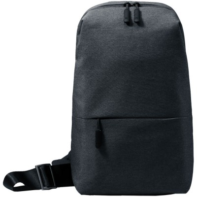 Купить Рюкзак на одно плечо Mi City Sling Bag, темно-серый с нанесением логотипа