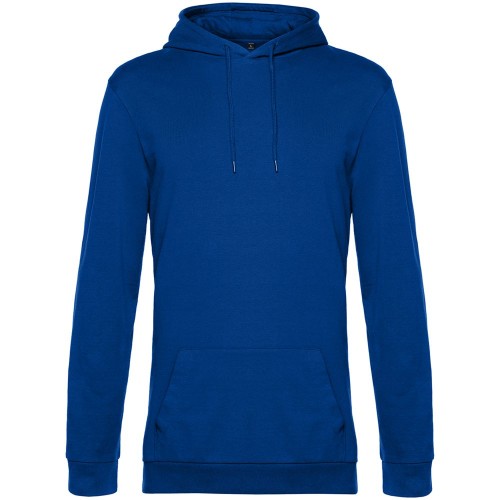 Купить Толстовка с капюшоном унисекс Hoodie, ярко-синяя с нанесением логотипа