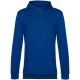 Купить Толстовка с капюшоном унисекс Hoodie, ярко-синяя с нанесением логотипа