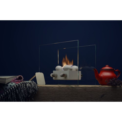Купить Настольный биокамин Calm, черный с нанесением логотипа