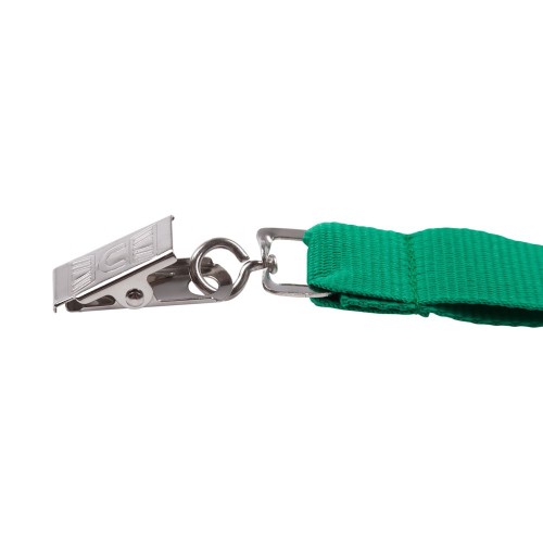 Купить Лента для бейджа Neckband, зеленая с нанесением логотипа